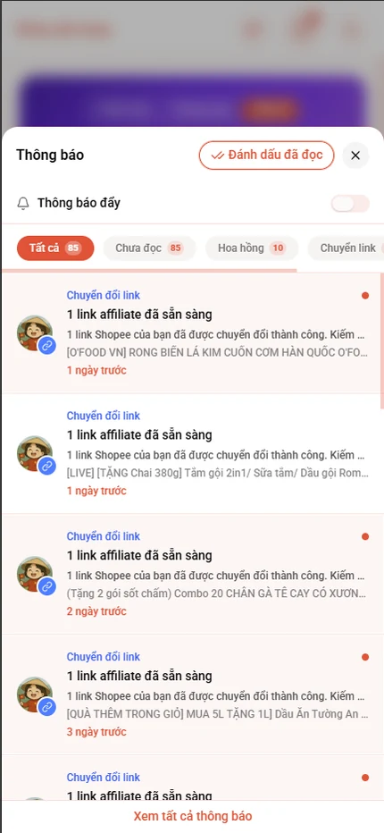 Thông báo tức thì
