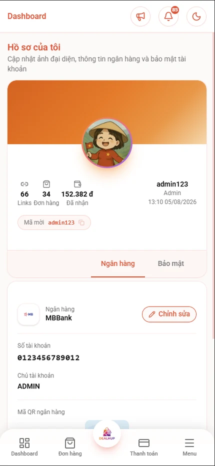 Hồ sơ cá nhân